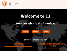 Tablet Screenshot of ejco.com